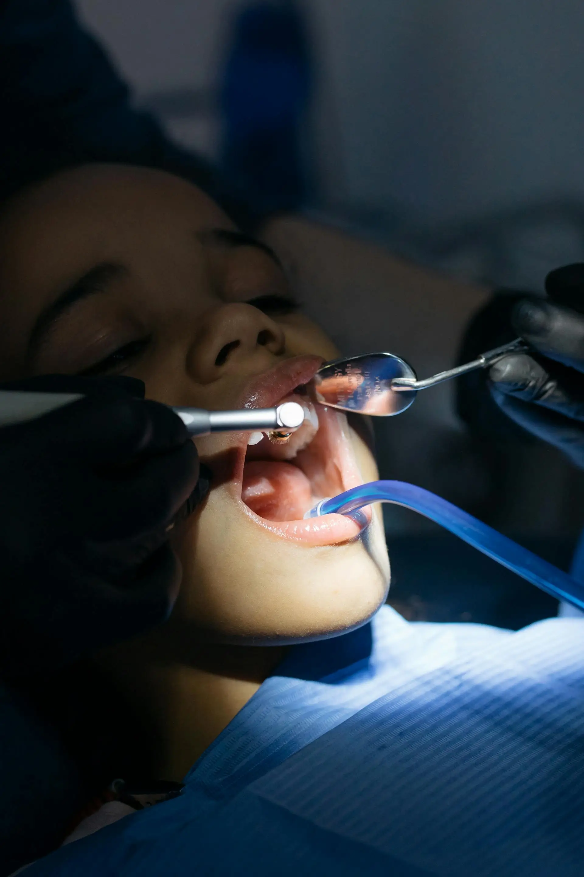 Modern dental office with comfortable seating and advanced equipment